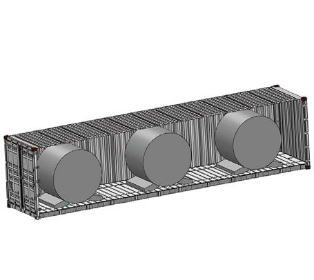 40' HIGH CUBE MULTIPURPOSE (COIL+GP) CONTAINER